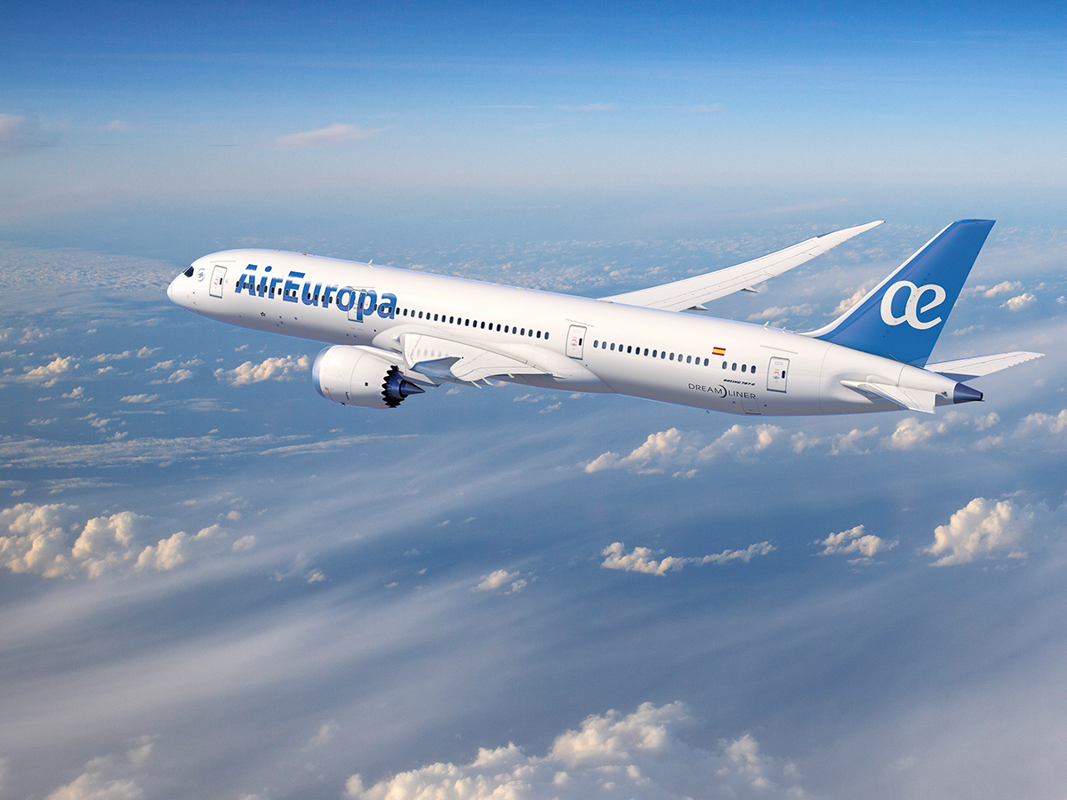 Air Europa Introduces First Two Boeing 787 9 Dreamliners To