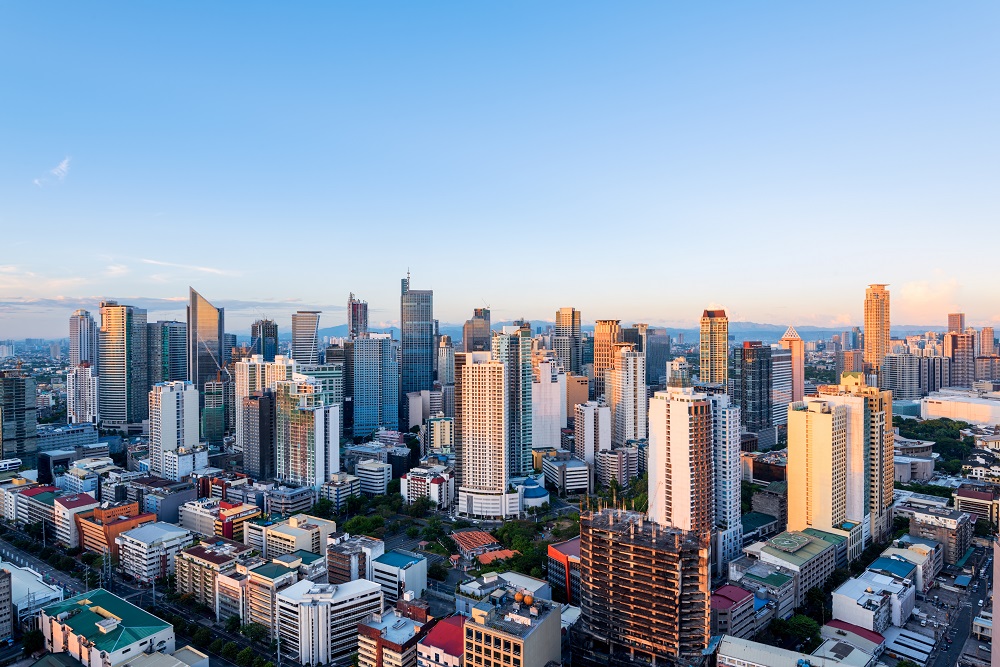 Makati, the business district of Metro Manila