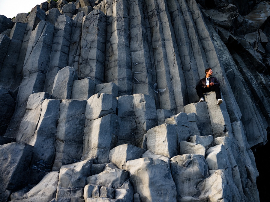 reynisfjara basalt by Mark Hoe