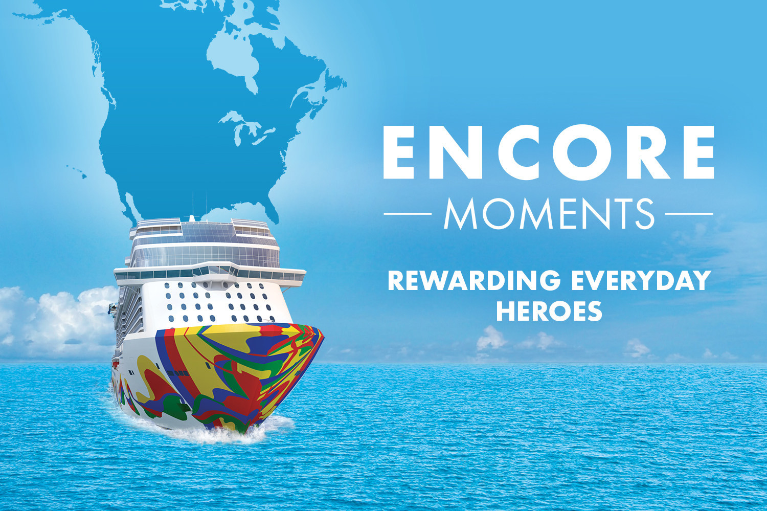 NCL launches 'Encore Moments' to reward everyday heroes