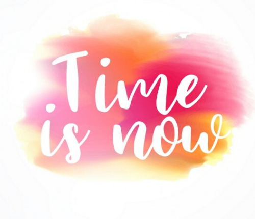 Time is Now logo