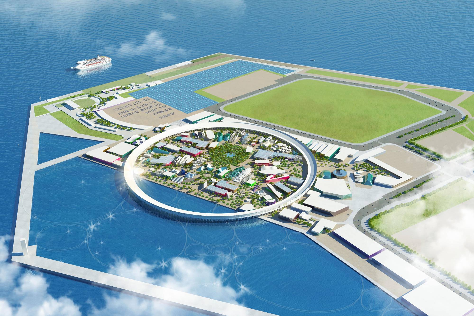 Japan Expo 2025 construction updates