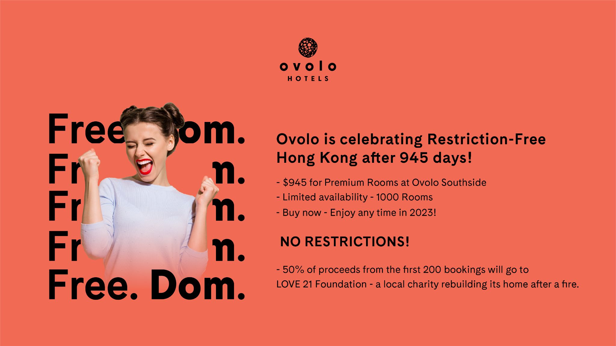 A RestrictionFREE 2023 Ovolo Hong Kong celebrates